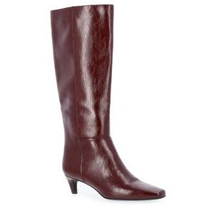 Scoop NYC Burgundy Heeled Boots